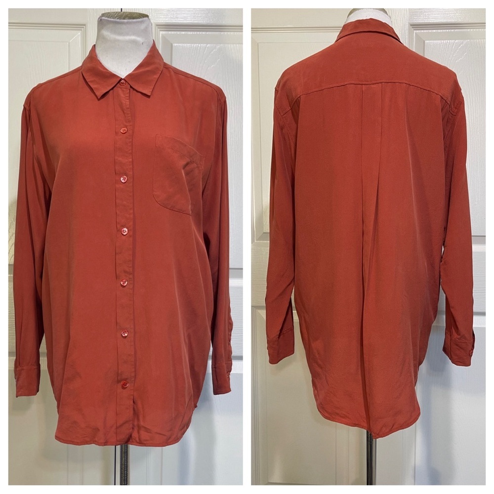 Equipment silk blouse